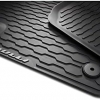 Rubber floor mats VW T7, All-weather, front, Titanium black, left steering wheel